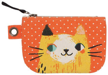 Load image into Gallery viewer, Meow Meow Small Zip Pouch