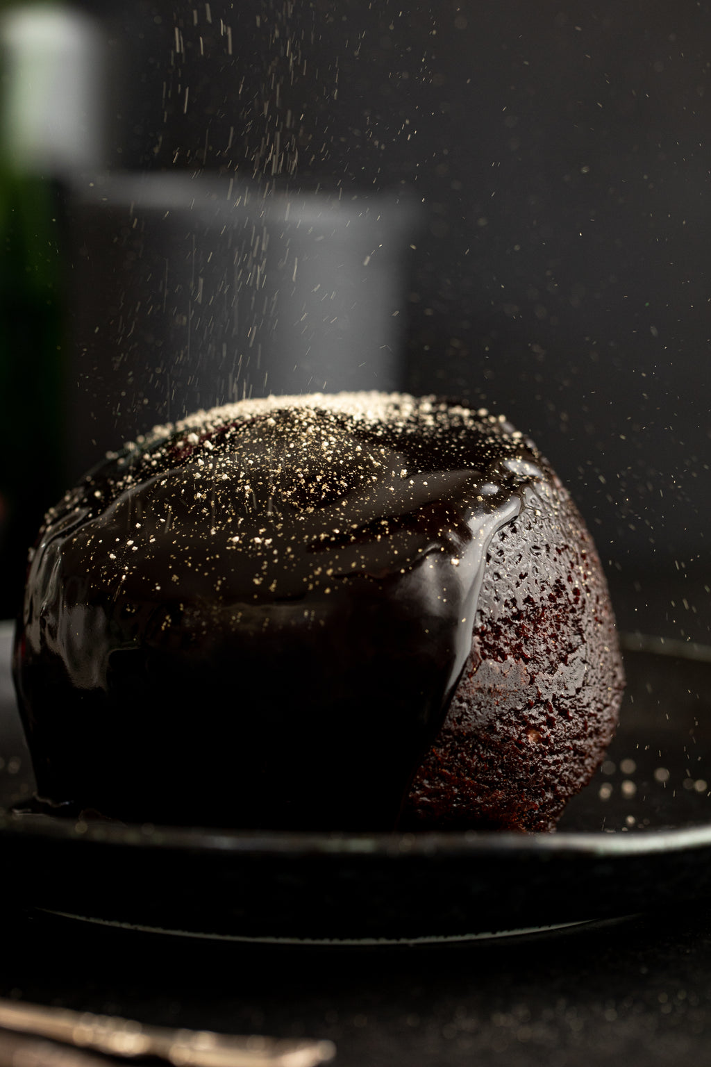 Small Dark Chocolate Steam Pudding