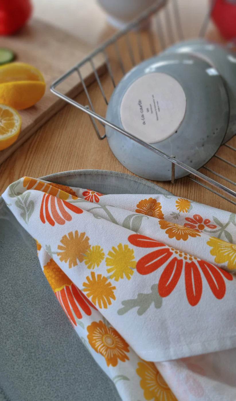 SH Marigold Tea Towel