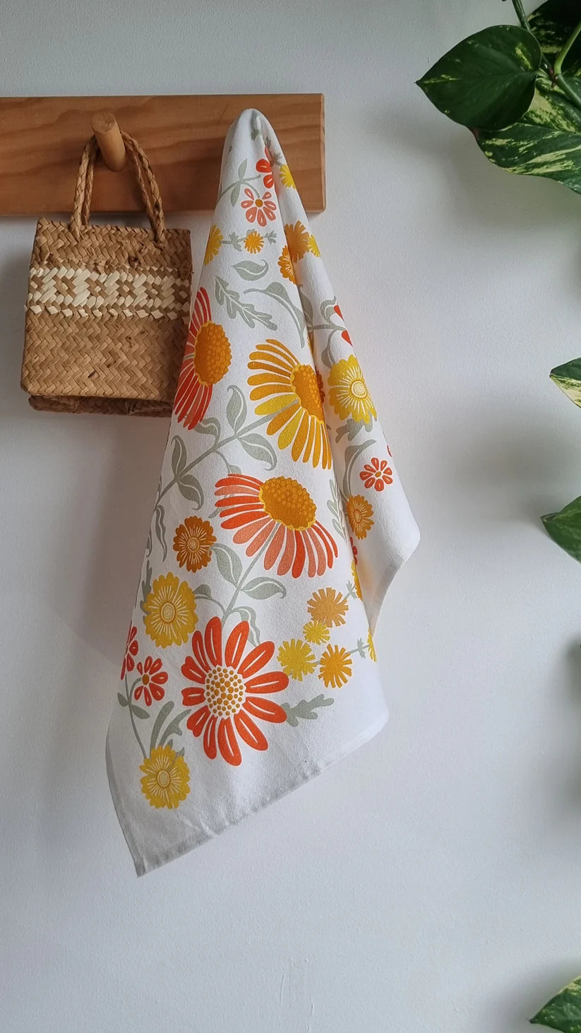 SH Marigold Tea Towel