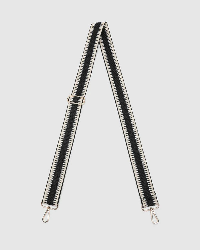 Kiki Webbing Bag Strap Black