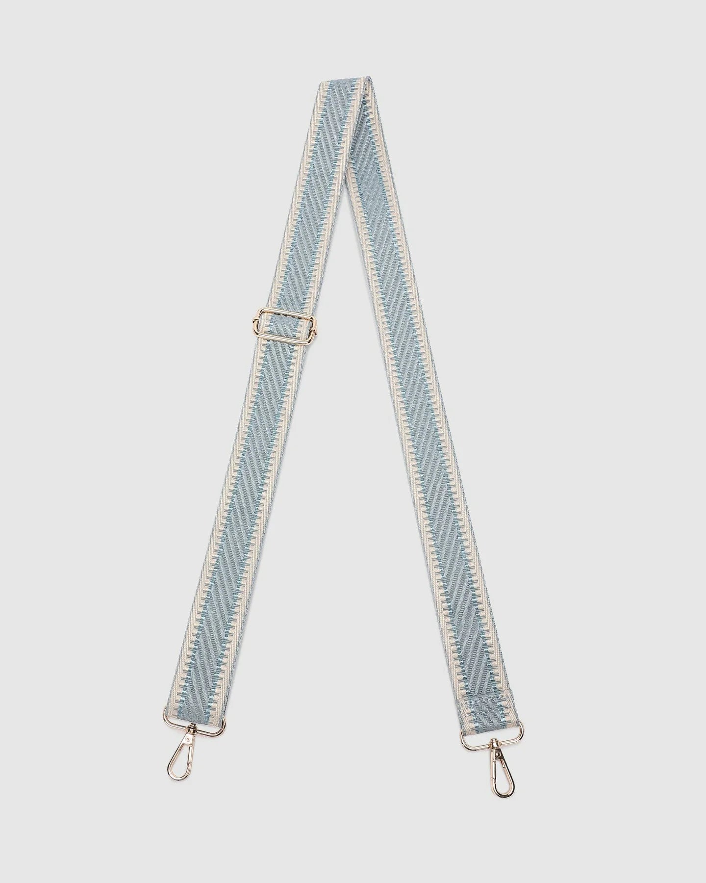 Kiki webbing Bag Strap Dusty Blue