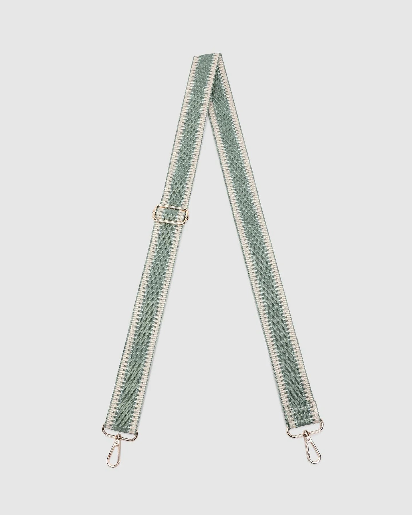 Kiki Webbing Bag Strap Sage Green