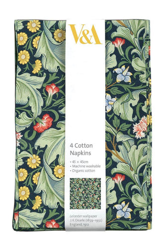 Leicester Wallpaper Cotton Napkin Set of 4