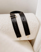 Logo Bag Strap Black