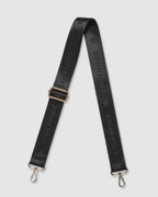 Logo Bag Strap Black