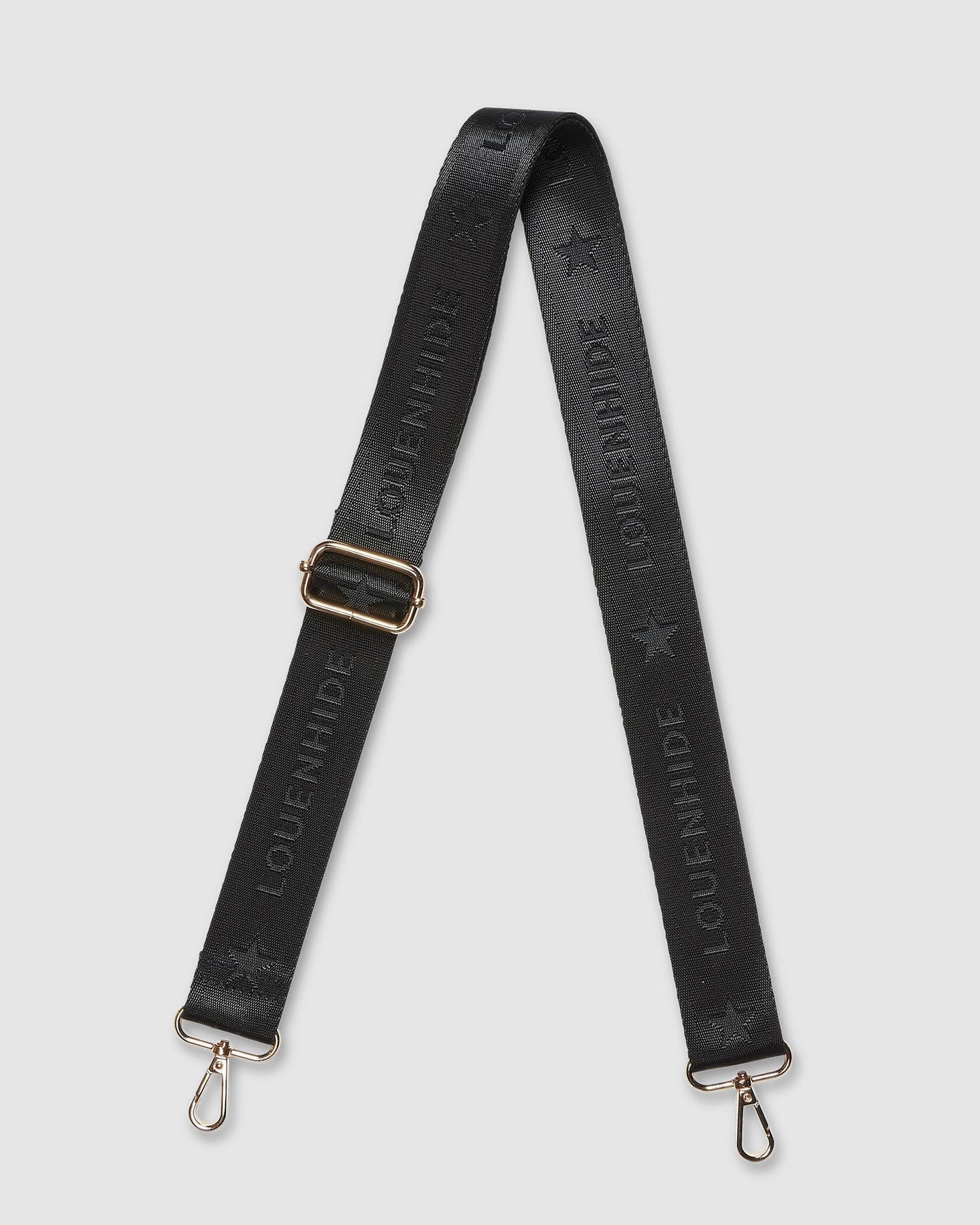 Logo Bag Strap Black