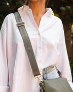 Logo Bag Strap Khaki