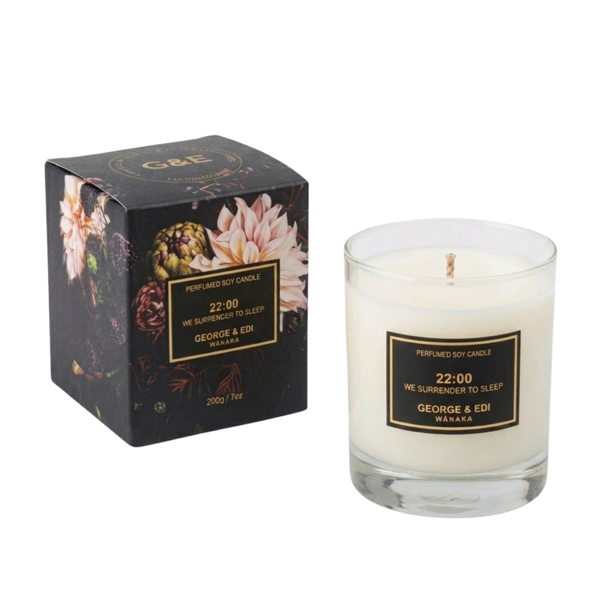 We Surrender to Sleep Candle