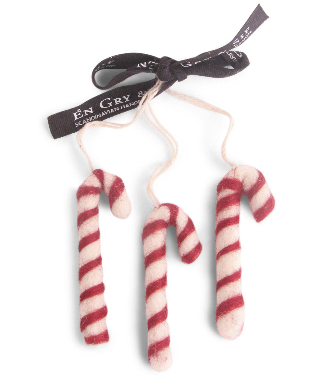 Candy Cane Set of 3