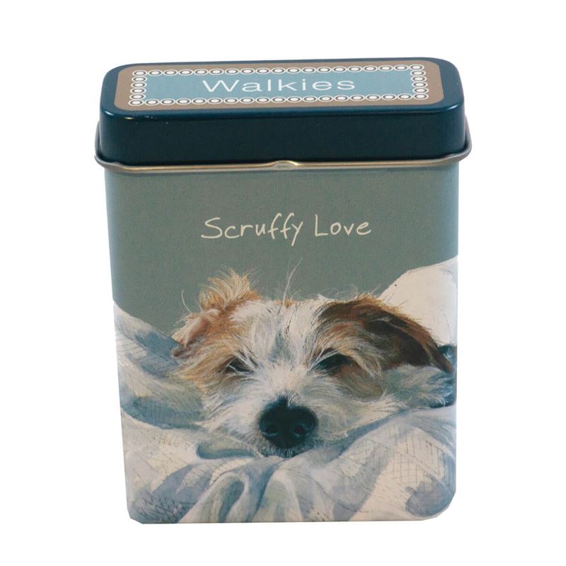Scruffy Love Pocket Treat Tin