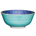 MK Bowl 15.5cm Leafy Indigo
