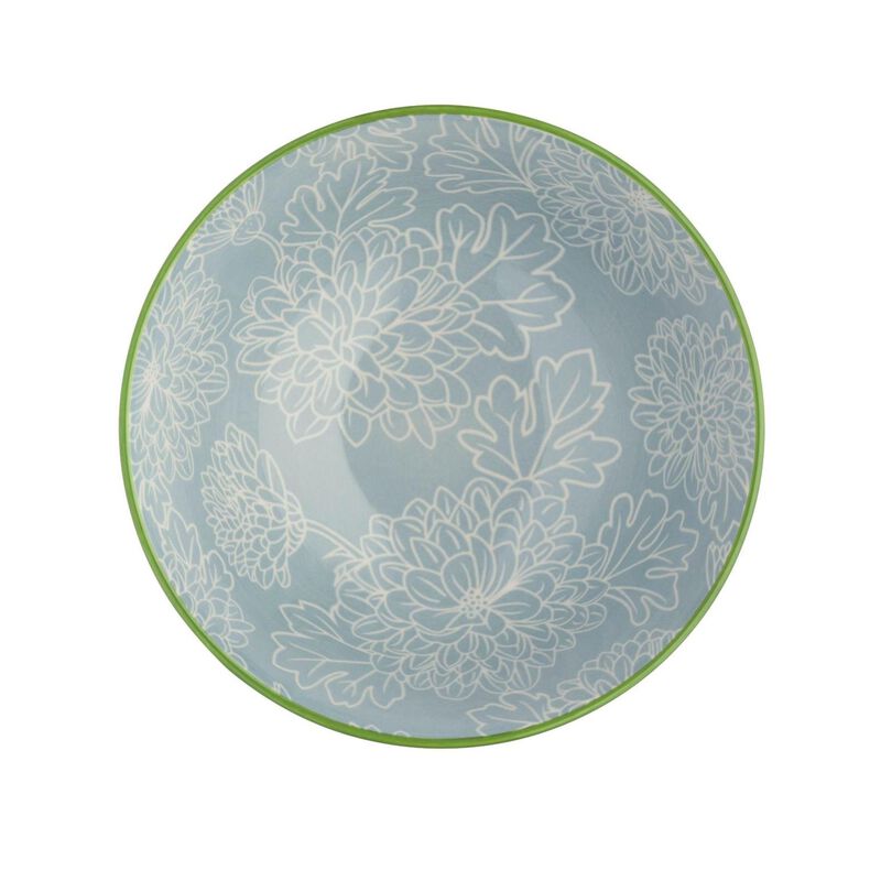 MK Bowl 15.5cm Grey Floral