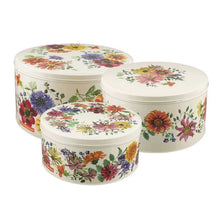 Load image into Gallery viewer, Garden Flowers Cake Tins Assorted Sizes