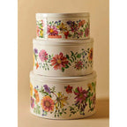 Garden Flowers Cake Tins Assorted Sizes