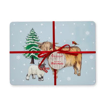 Load image into Gallery viewer, Christmas on the Farm Set of 4 Placemats