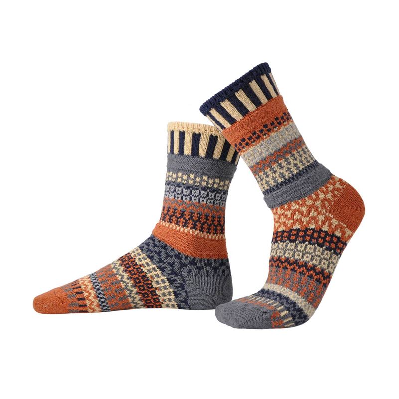 Nutmeg Adult Crew Solmate Sock