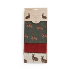 Heritage Hare 3Pk Tea Towels