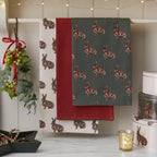 Heritage Hare 3Pk Tea Towels