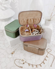 Load image into Gallery viewer, Lola Jewellery Box Metallic Lilac