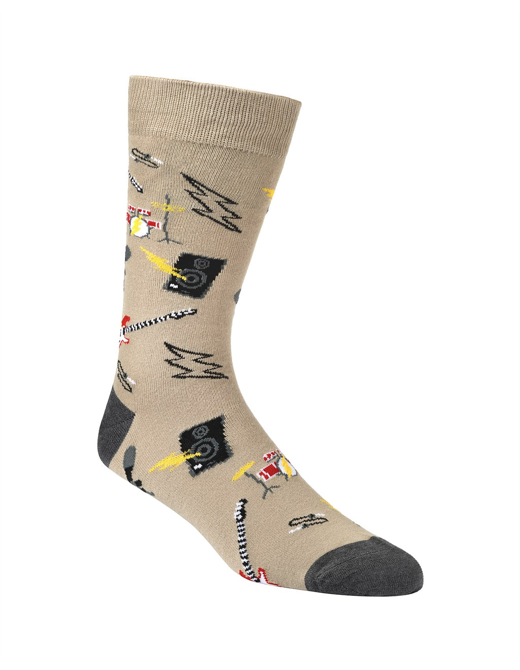 M Rock Band Sand Bamboo Sock 7-11