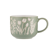 Load image into Gallery viewer, Mason Cash Meadow Green Tulip Mug