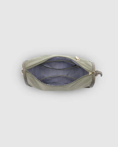 Milan Nylon Crossbody Bag Khaki