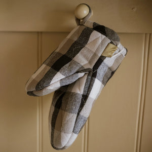 Double Check Short Oven Glove Black