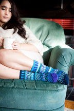 Water Adult Crew Solmate Sock