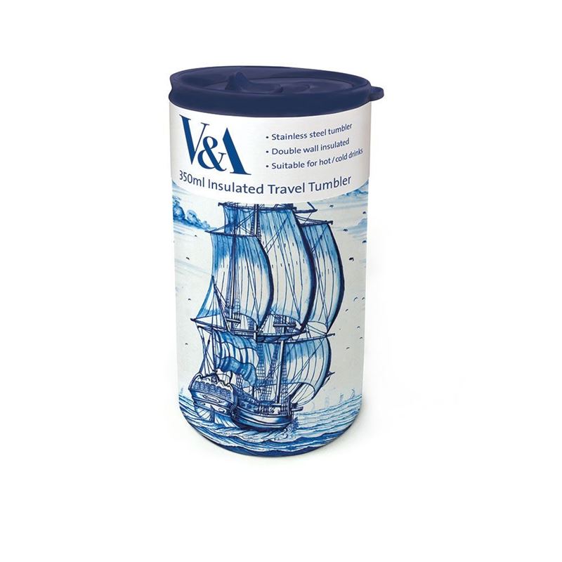 Dutch 3 Mast Ship Travel Tumbler
