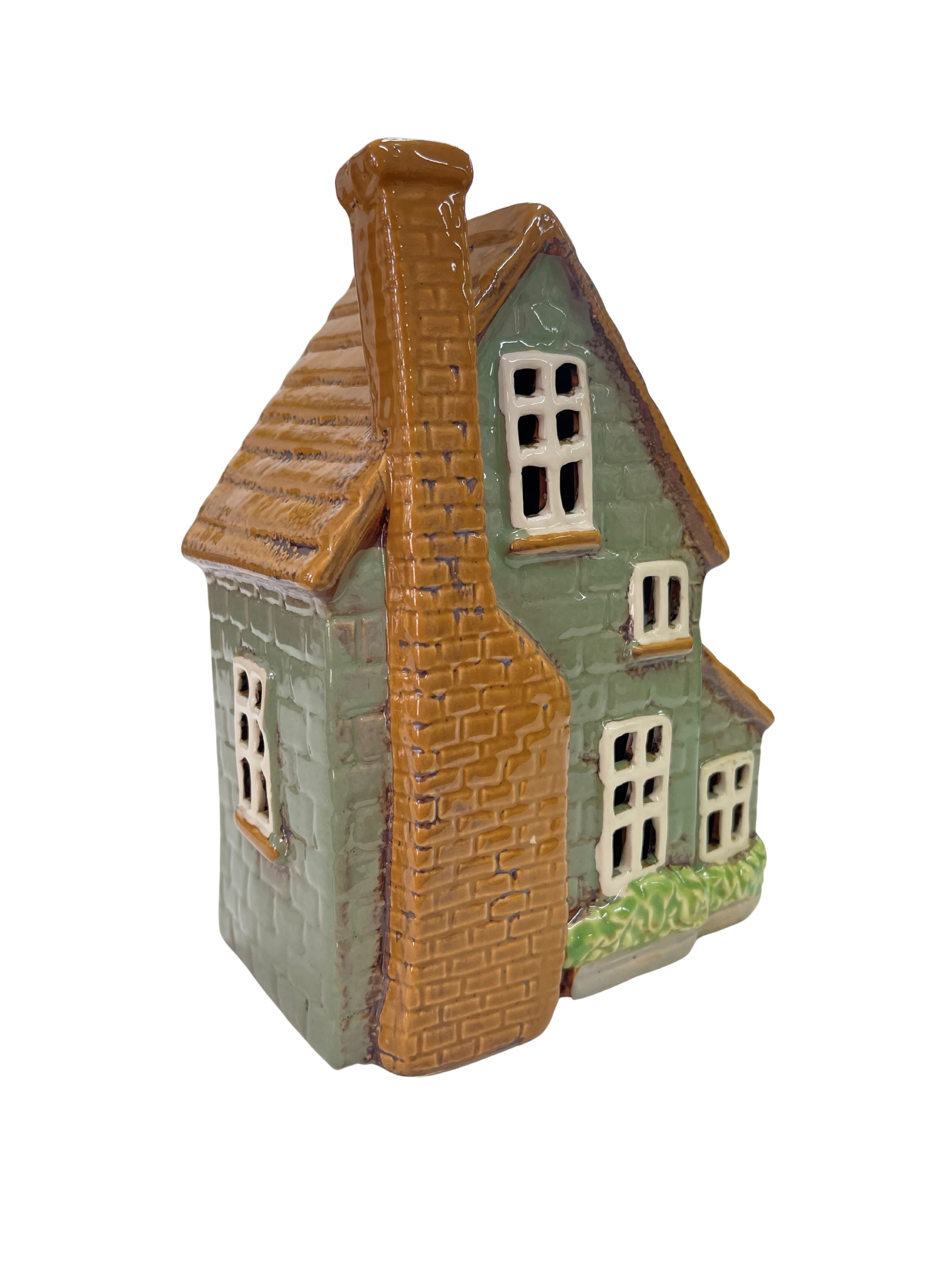 Green Stone Cottage TeaLight 054