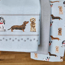 Load image into Gallery viewer, Curious Dogs Tea Towel 3pack