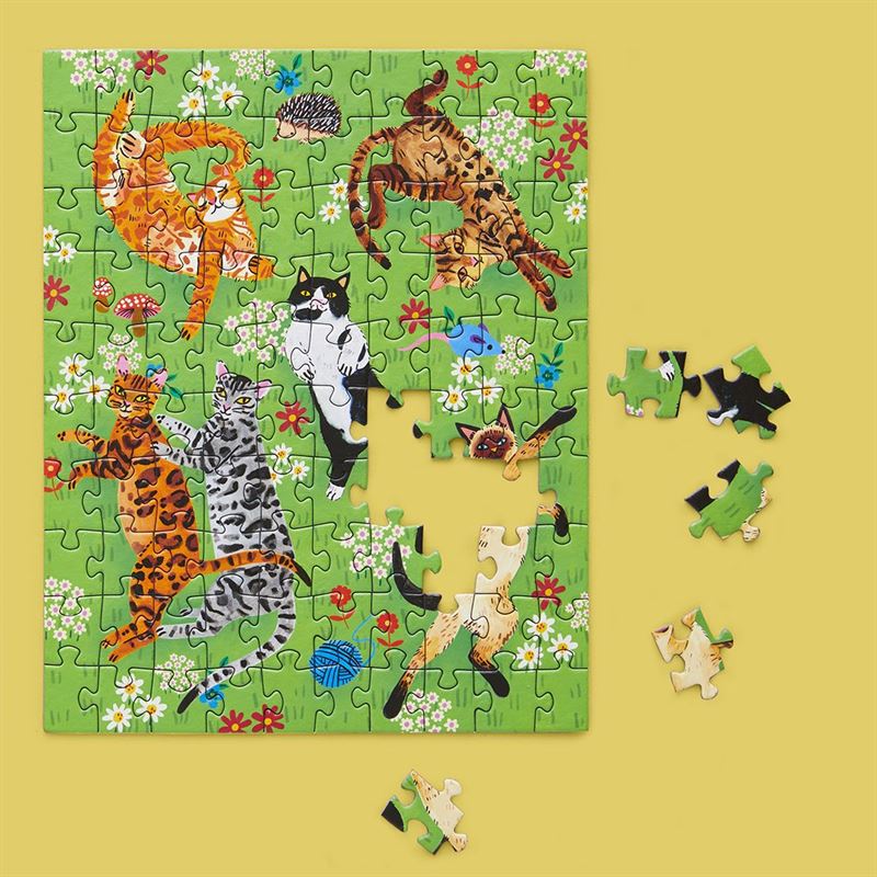 Cat Nap 100pce Puzzle Snax