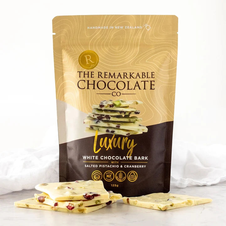 Remarkable Choc Bark Salted Pistachio & Cranberry