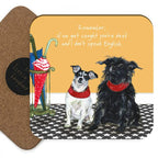 Assorted 'Little Dog Laughed' Drink Coasters