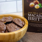 Artisan Chocolate Drops Macadamia Brittle 34% Milk
