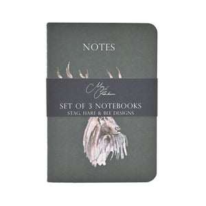 Meg Hawkins Set of 3 Notebooks