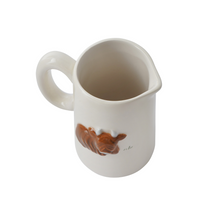 Load image into Gallery viewer, Bramble Farm Highland Cow Milk Jug