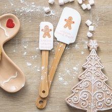 Load image into Gallery viewer, Gingerbread Man Silicone Spatula Set