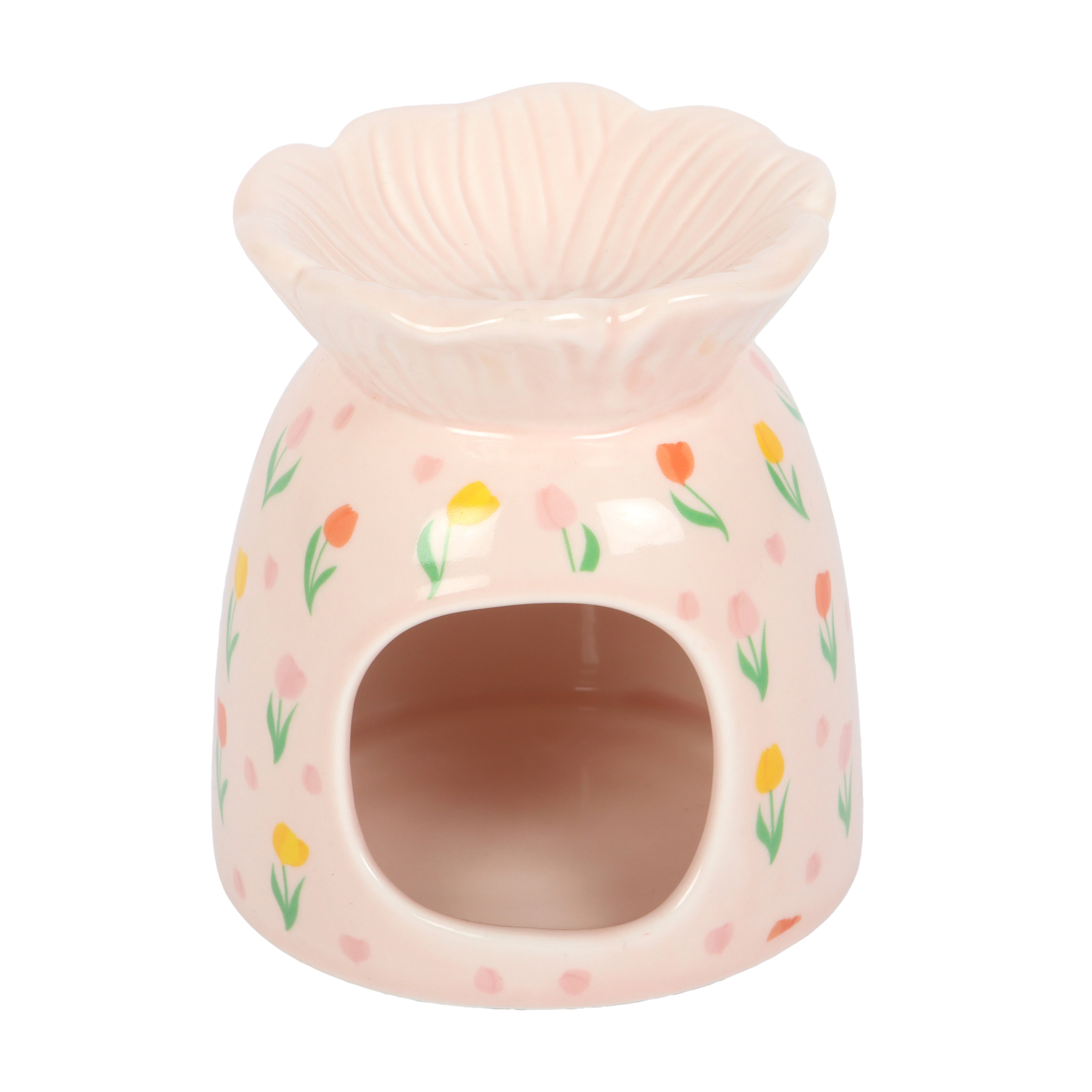 Tulip Print Ceramic Burner