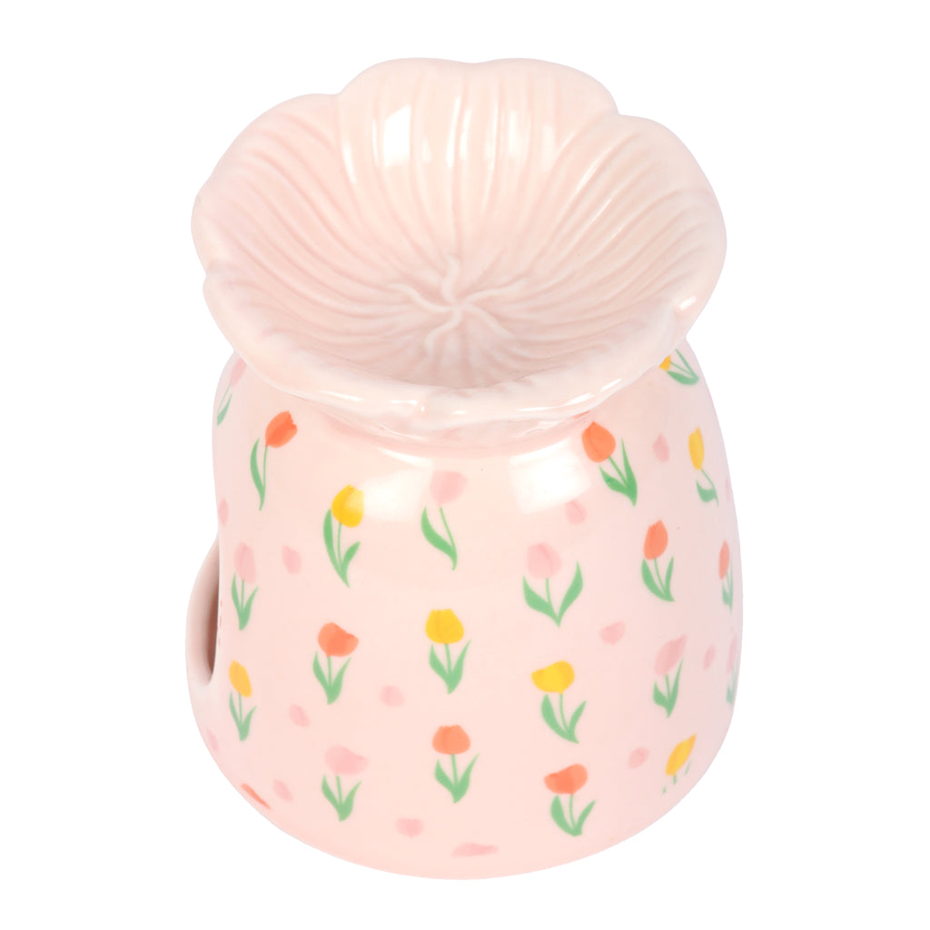 Tulip Print Ceramic Burner