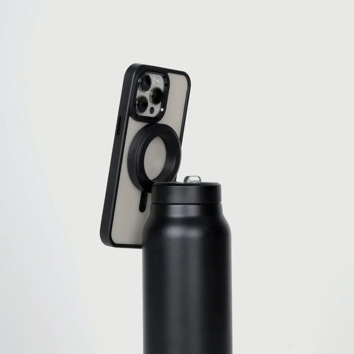 Siprise Black Phone Holder Bottle 720ml