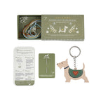 Scottie Dog Keyring Embroidery Kit
