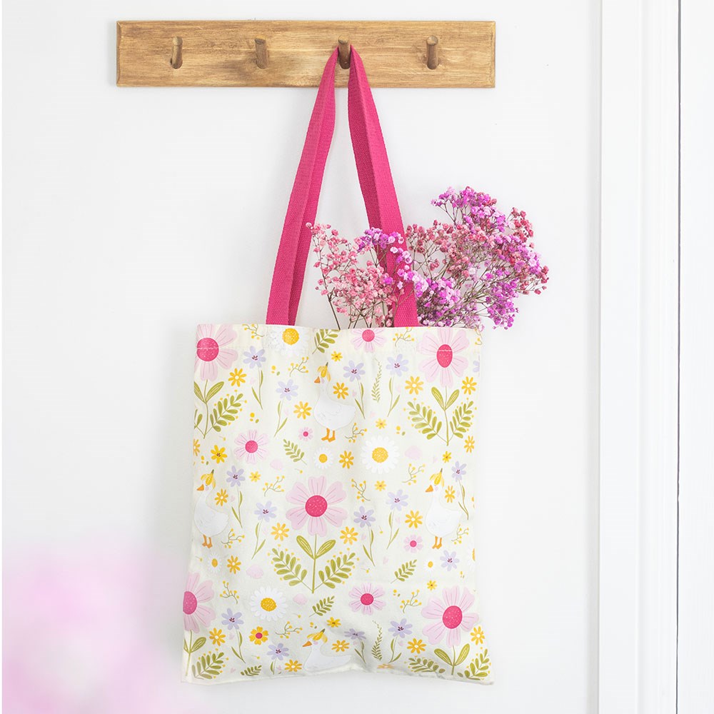 Daisy & Duck Cotton Tote