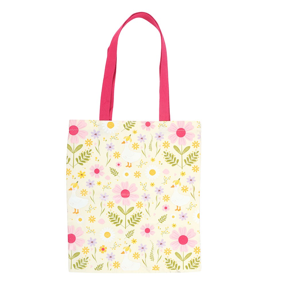 Daisy & Duck Cotton Tote