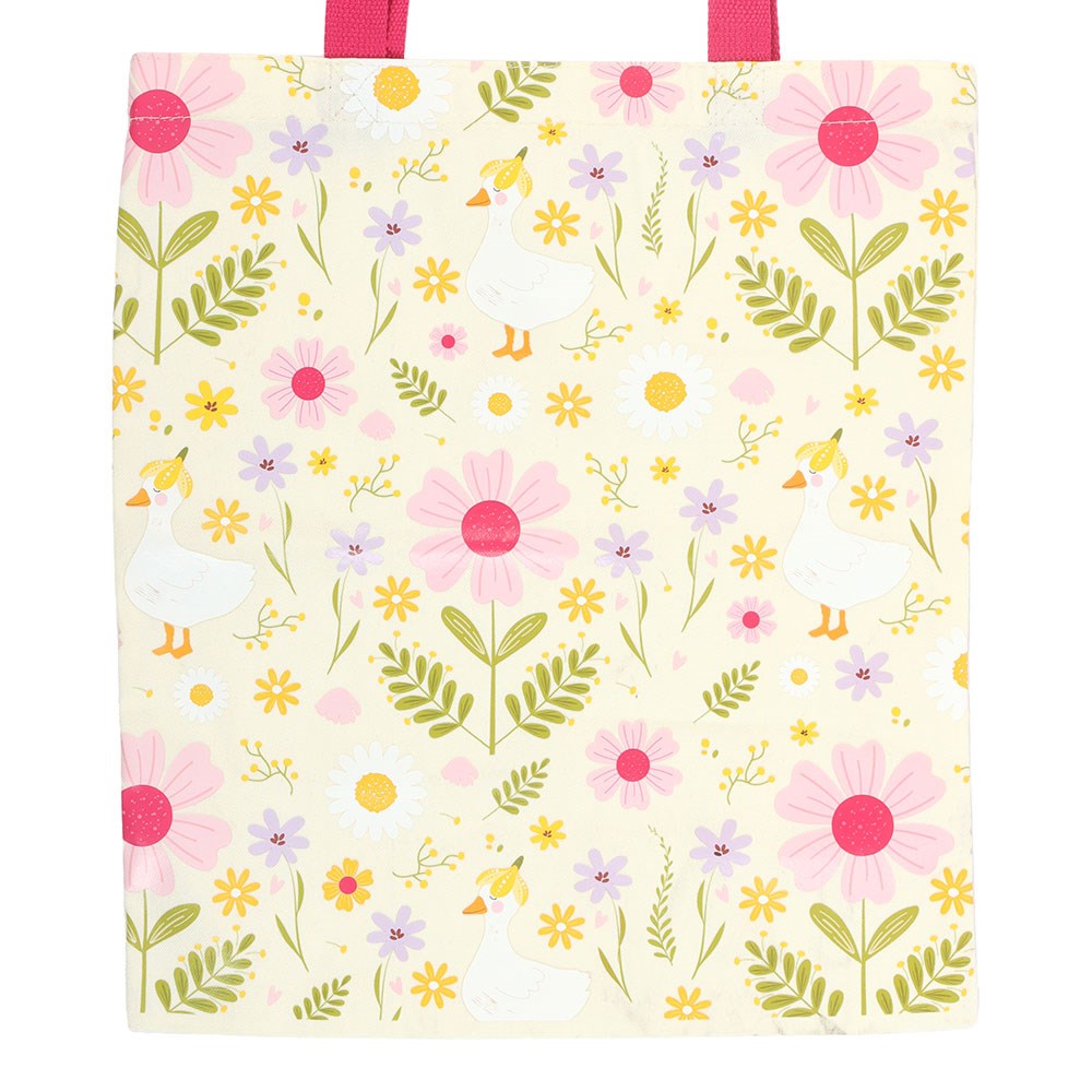 Daisy & Duck Cotton Tote