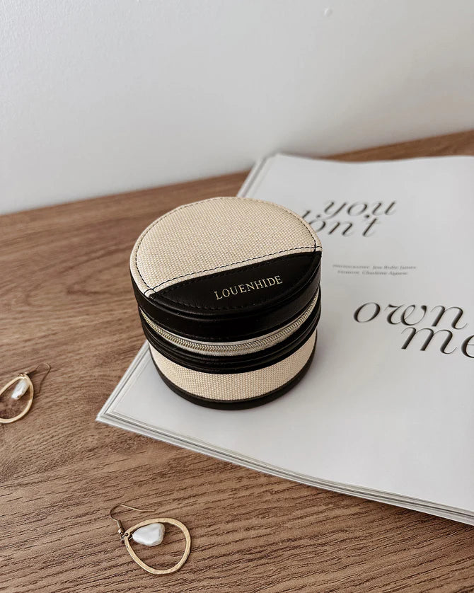 Loz Jewellery Box Canvas/Black