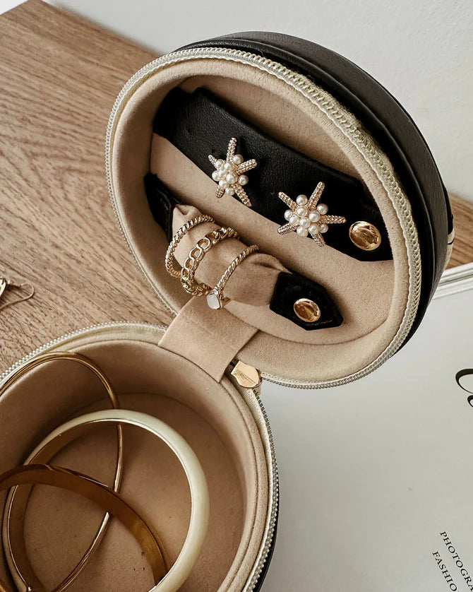 Loz Jewellery Box Canvas/Black