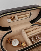 Load image into Gallery viewer, Charlee Jewellery Box Black