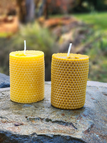 Round Bee Candle